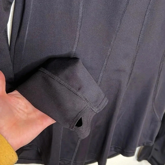 Tek Gear Performance 1/4 Zip Jacket Black Size M - Picture 5 of 6